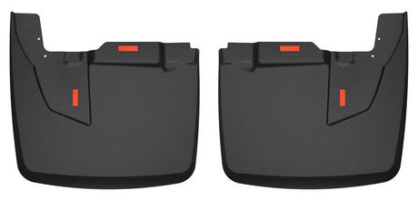 2019-2024 Ram 3500 Black Molded Custom Fit Rear Mud Flaps With OEM Fender Flares | Dirty Garage