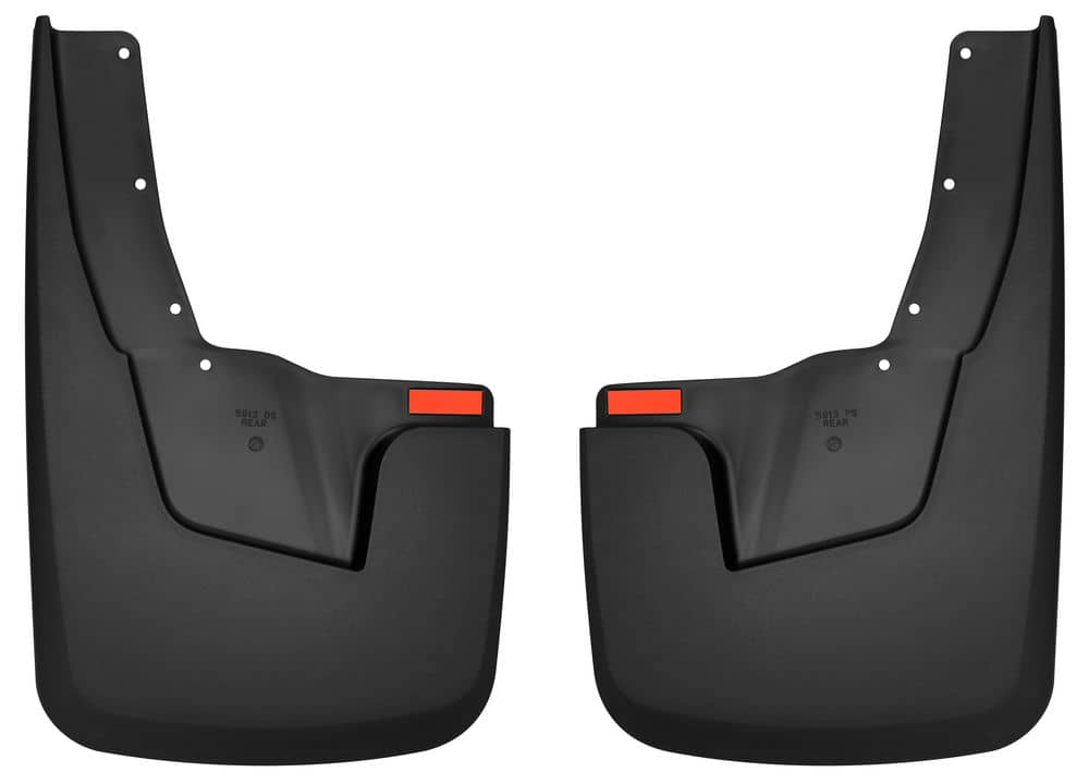 2019-2024 Ram 1500 Black Molded Custom Fit Rear Mud Flaps With Flares | Dirty Garage