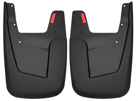 2019-2024 Ram 1500 Without Flares Black Molded Custom Fit Rear Mud Flaps | Dirty Garage