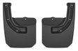 2018-2025 Wrangler JL Black Molded Custom Fit Rear Mud Flaps (Exc Rubicon) | Dirty Garage