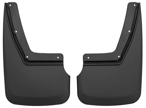 2015-2020 Suburban Black Molded Custom Fit Rear Mud Flaps | Dirty Garage