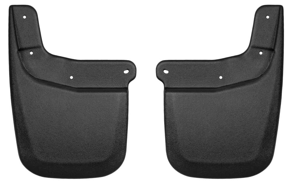 2015-2022 Colorado/Canyon Black Molded Custom Fit Rear Mud Flaps | Dirty Garage