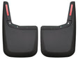 2015-2020 F150 Black Molded Custom Fit Rear Mud Flaps Without Fender Flares | Dirty Garage
