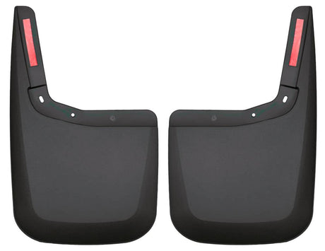 2015-2020 F150 Black Molded Custom Fit Rear Mud Flaps Without Fender Flares | Dirty Garage