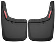 2015-2020 F150 with Fender Flares Black Molded Custom Fit Rear Mud Flaps | Dirty Garage