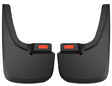2019-2023 Ranger (Exc Tremor) Black Molded Custom Fit Rear Mud Flaps | Dirty Garage