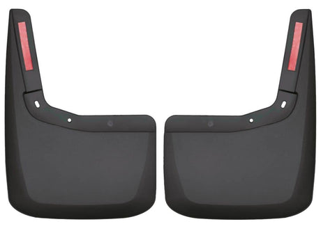2021-2025 F150 Black Molded Custom Fit Rear Mud Flaps | Dirty Garage