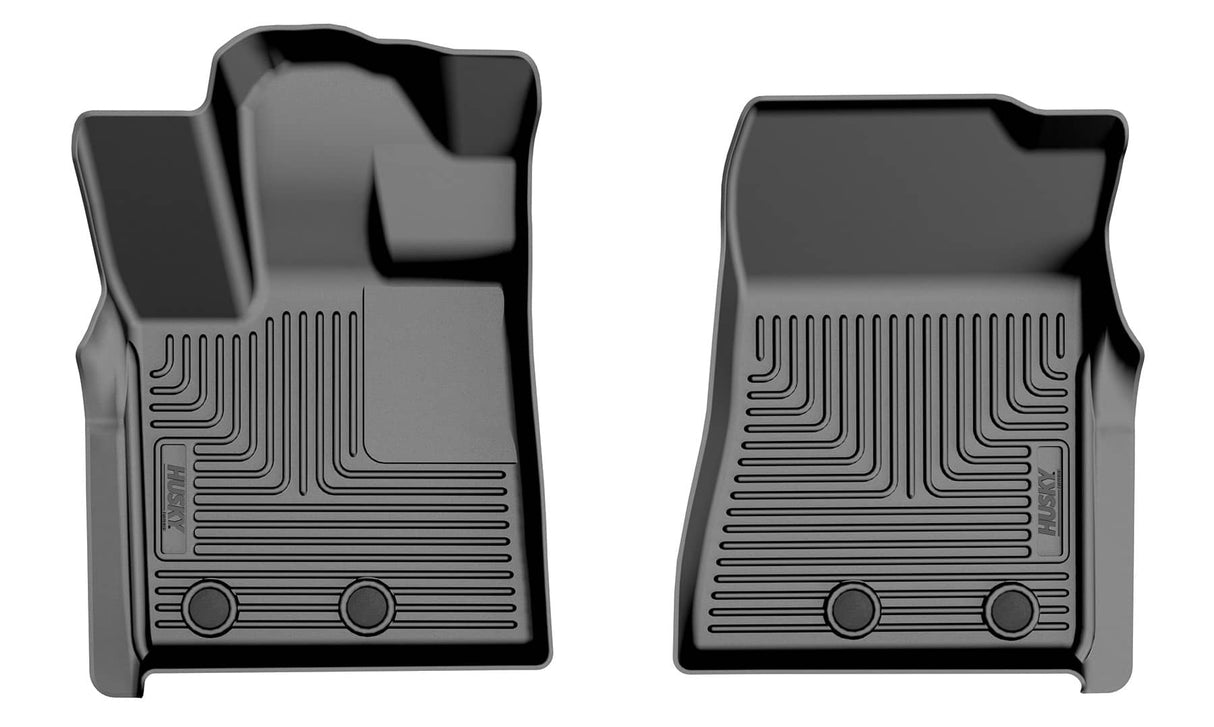 2025 QX80/Armada X-Act Black Front Floor Liners | Dirty Garage