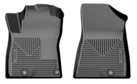 Niro Hybrid & Niro Plug-in Hybrid X-Act Black Front Floor Liners | Dirty Garage