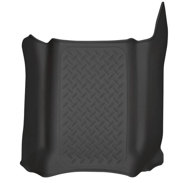 2019-2025 Silverado/Sierra 1500/HD Extended/Crew Cab Black Front Center Hump Floor Liner | Dirty Garage