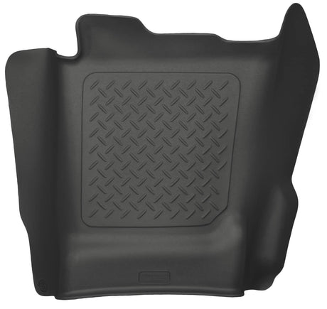 2014-2018 Silverado/Sierra Extended/Crew 1500/ 2015-2019 HD Black Front Center Hump Floor Liner | Dirty Garage