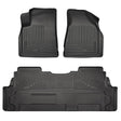 2007-2017 Acadia/Enclave/Outlook/Traverse Front and Second Row Weatherbeater Floor Liners | Dirty Garage