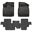 2013-2020 Pathfinder Weatherbeater Black Front And Second Row Floor Liners | Dirty Garage