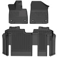 2021-2025 Sienna Weatherbeater Black Front and Second Row Floor Liners 8-Passenger | Dirty Garage