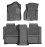 1999-2006 Silverado/Sierra 1500/HD Extended Cab Weatherbeater Black Front and Rear Floor Liners | Dirty Garage