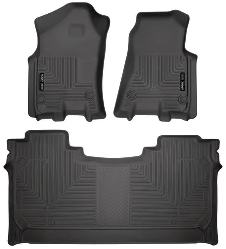 2019-2024 Ram 1500 Crew Cab Black Weatherbeater Front & Rear Liners | Dirty Garage