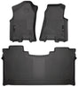 2019-2024 Ram 1500 Crew Cab Black Weatherbeater Front & Rear Liners | Dirty Garage