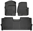 2017-2025 Super Duty Crew Cab Weatherbeater Front and Rear Floor Liners with Fold Flat Storage | Dirty Garage