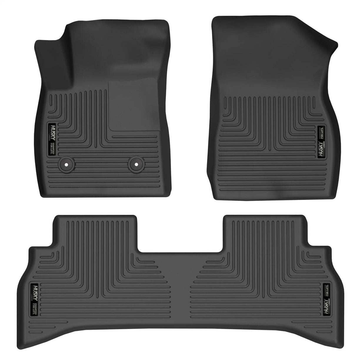 2021-2026 Trailblazer FWD Black Weatherbeater Front & Second Row Floor Liners | Dirty Garage