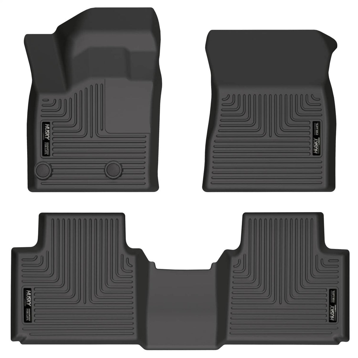 2022-2025 Outlander (Excluding PHEV) Black Weatherbeater Front & Rear Floor Liners | Dirty Garage