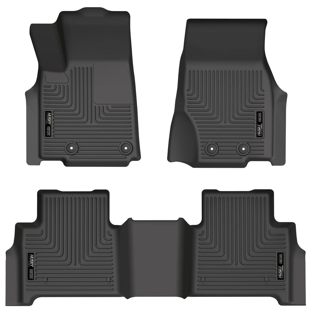 2022-2025 Grand Cherokee WeatherBeater Front & Rear Floor Liners (Exc Hybrid) | Dirty Garage