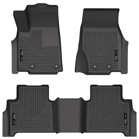 2022-2025 Grand Cherokee WeatherBeater Front & Rear Floor Liners (Exc Hybrid) | Dirty Garage
