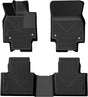 2023-2025 Crown Black Weatherbeater Front and Rear Floor Liners | Dirty Garage