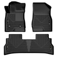 2024-2025 Crosstrek / Impreza Black Weatherbeater Front & Second Row Floor Liners | Dirty Garage