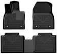 2024-2025 RZ450E Black Weatherbeater Front & Rear Floor Liners | Dirty Garage