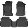 2020-2025 Outback/Legacy Black Weatherbeater Front Rear Floor Liners | Dirty Garage