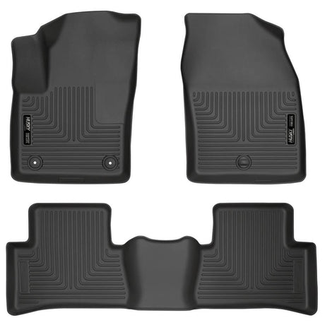 2018-2022 C-HR Black Weatherbeater Front & Rear Floor Liners | Dirty Garage
