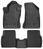2017-2025 Compass Black Weatherbeater Front & Rear Floor Liners | Dirty Garage