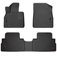 2020-2025 Telluride Black Weatherbeater Front & Second Row Floor Liners | Dirty Garage