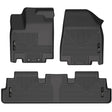 2022-2025 Pathfinder / QX60 Black Weatherbeater Front & Rear Floor Liners | Dirty Garage