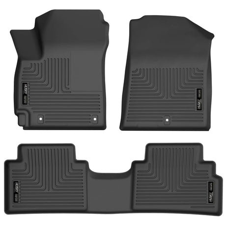 2020-2025 Soul Black Weatherbeater Front & Rear Floor Liners | Dirty Garage