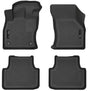 2019-2025 Jetta Sedan Black Weatherbeater Front & Rear Floor Liners | Dirty Garage