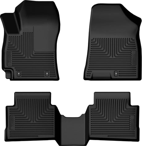 2024-2025 Kona Black Weatherbeater Front and Rear Floor Liners | Dirty Garage
