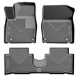 2022-2025 Ioniq 5 Weatherbeater Black Front and Rear Floor Liners | Dirty Garage