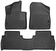 2016-2020 Sorento Black Weatherbeater Front & Second Row Floor Liners | Dirty Garage