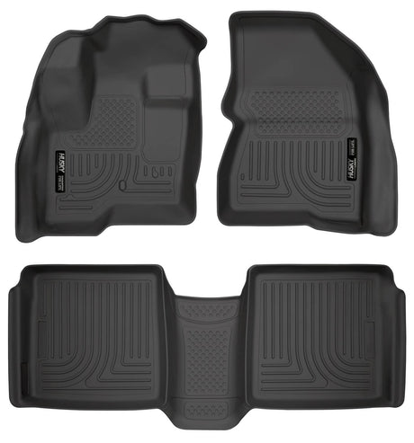 2009-2019 Flex/2010-2019 MKT Weatherbeater Front & Second Row Floor Liners | Dirty Garage