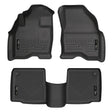 2011-2014 Explorer Black Weatherbeater Front & Second Row Floor Liners | Dirty Garage