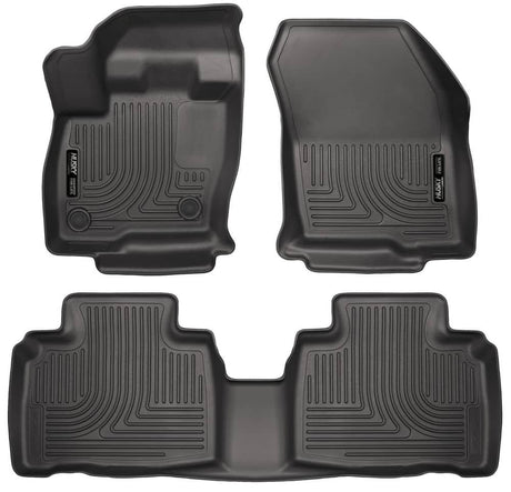 2015-2024 Edge Black Weatherbeater Front & Rear Floor Liners | Dirty Garage