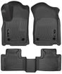 2016-2025 Durango/2016-2021 Grand Cherokee/2022 Grand Cherokee WK Black WeatherBeater Front & Second Row Floor Liners | Dirty Garage