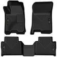 2023-2025 Colorado/Canyon Crew Cab Black Weatherbeater Front & Rear Floor Liners | Dirty Garage