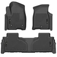 2021-2025 Escalade/Escalade ESV/Tahoe/Suburban/Yukon/Yukon XL Black Weatherbeater Front & Second Row Floor Liners | Dirty Garage