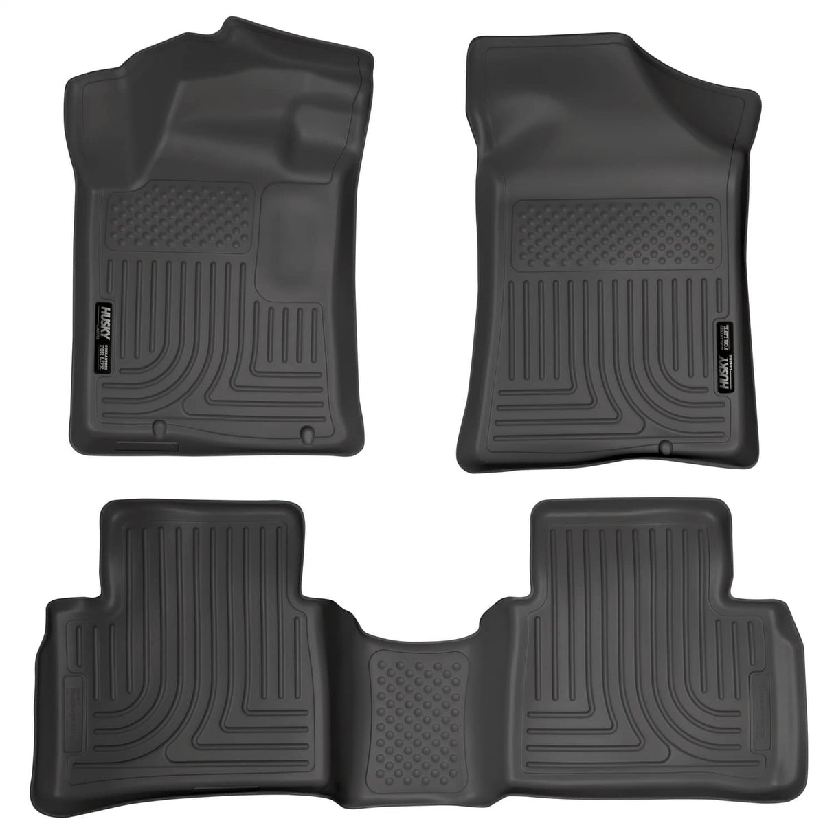 2013-2018 Altima Black Weatherbeater Front & Second Row Floor Liners (99641)