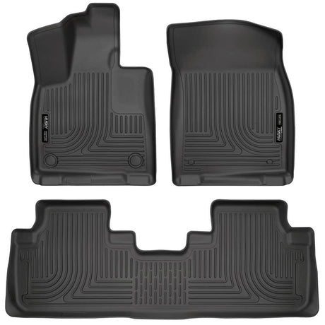 2016-2022 RX/RX Hybrid Weatherbeater Front & Second Row Floor Liners | Dirty Garage