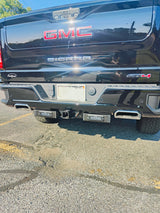 2020-2026 GM 1500 Hitch Bar Lighting Kit - Rigid SR-Q Midnight w/ Standard Endcap (300302-02)