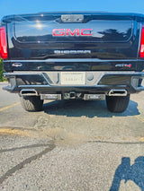 2020-2026 GM 1500 Hitch Bar Lighting Kit - Rigid SR-Q Midnight w/ Standard Endcap (300302-02)