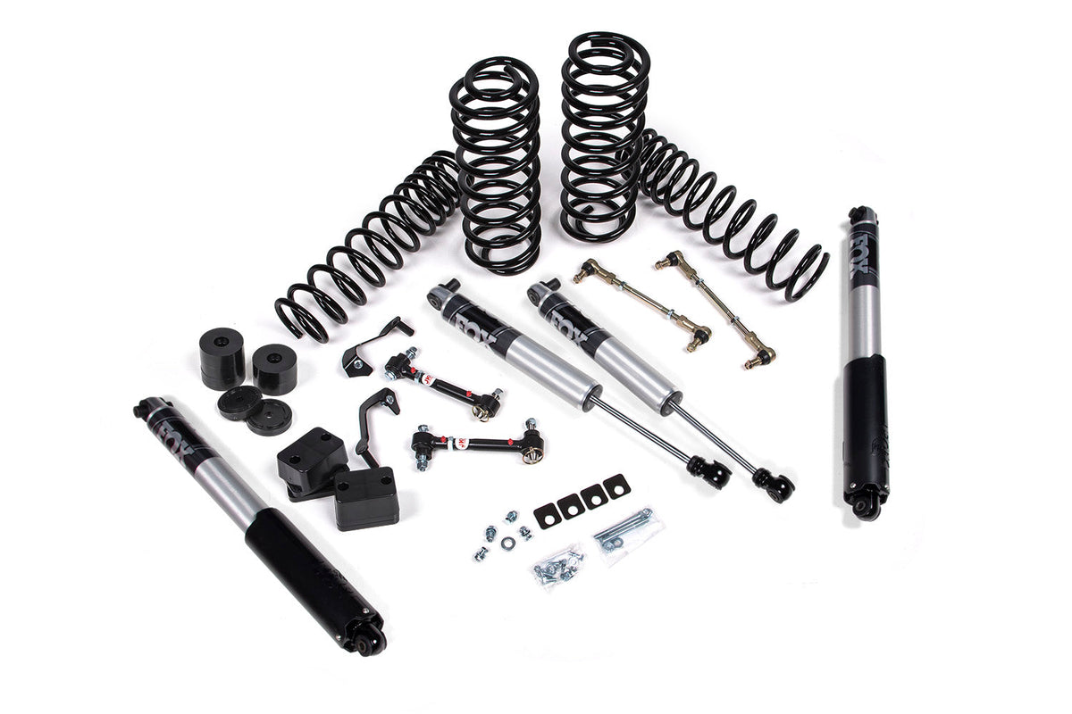 2018-2026 Wrangler JL 4-Door 1.5" Lift J-Venture Kit w/ Stock / FOX 2.5 Performance Series